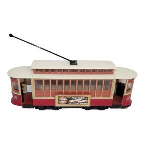 HEINZ'S 57 Ketchup 10.5" long plastic train car still coin bank vintage 1988